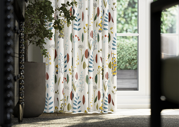 Amala, Teal - Made to Measure Curtains - Image 5